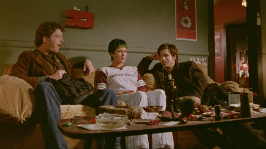 Justin Smith (Ian), Jessica Napier (Jade), Sam Lewis (Dean).